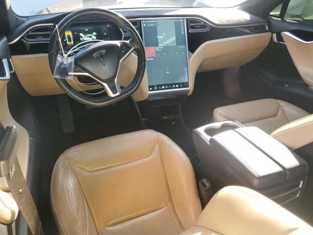 5YJSA1E11FF114290 - 2015 TESLA MODEL S WHITE photo 8