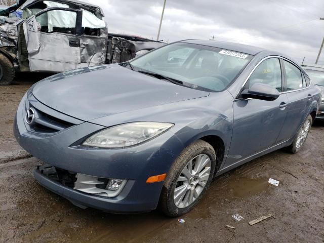 1YVHZ8CH4A5M56655 - 2010 MAZDA 6 I GRAY photo 1