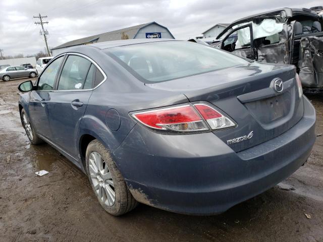 1YVHZ8CH4A5M56655 - 2010 MAZDA 6 I GRAY photo 2