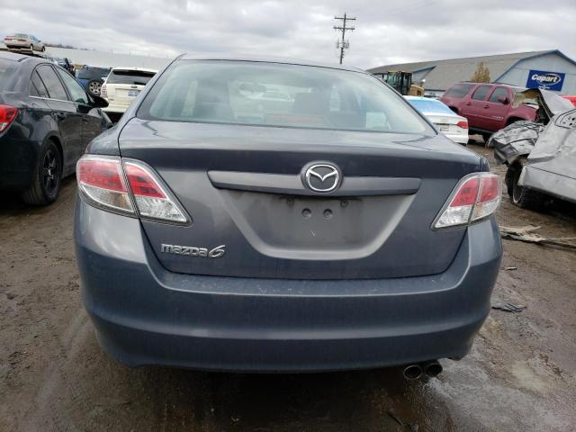 1YVHZ8CH4A5M56655 - 2010 MAZDA 6 I GRAY photo 6