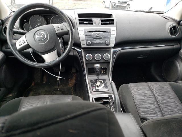 1YVHZ8CH4A5M56655 - 2010 MAZDA 6 I GRAY photo 8