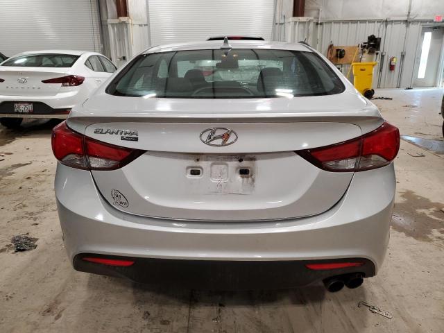 KMHDH6AH5EU026218 - 2014 HYUNDAI ELANTRA CO GS SILVER photo 6