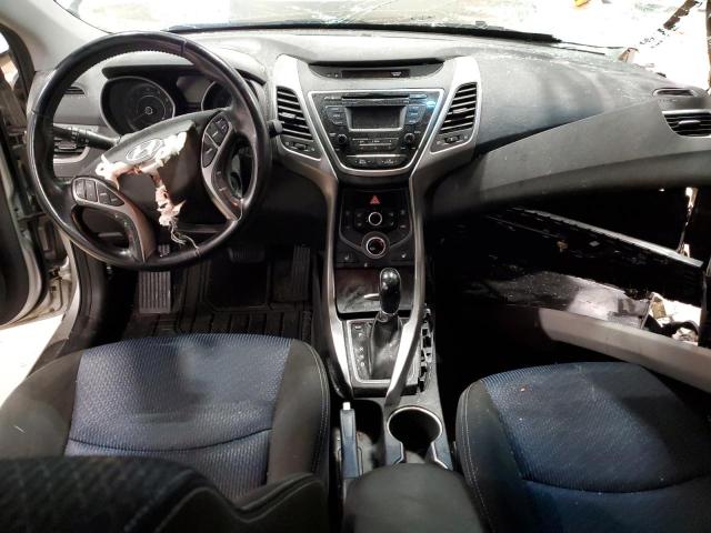 KMHDH6AH5EU026218 - 2014 HYUNDAI ELANTRA CO GS SILVER photo 8