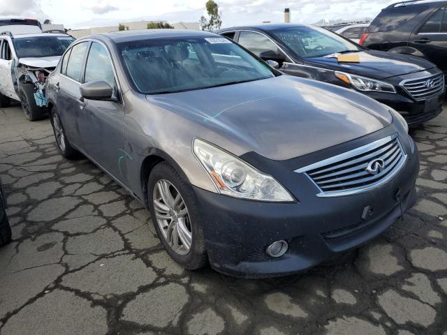 JN1CV6AP9AM403033 - 2010 INFINITI G37 BASE SILVER photo 4