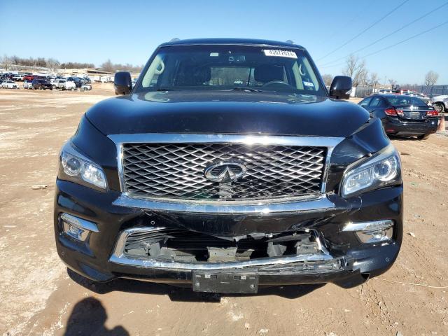 JN8AZ2NF0G9612695 - 2016 INFINITI QX80 BLACK photo 5