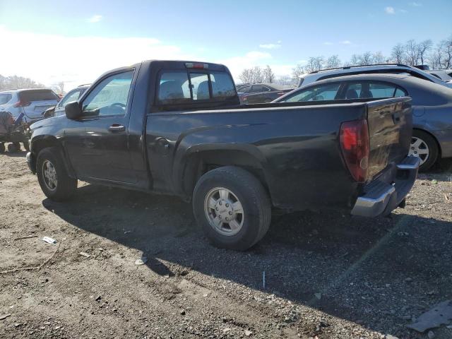 1GCCS148668267540 - 2006 CHEVROLET COLORADO BLACK photo 2