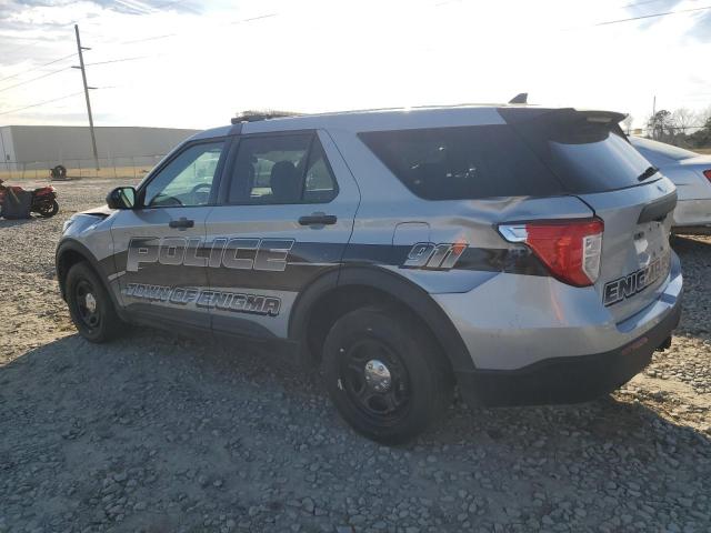 1FM5K8ABXNGA99435 - 2022 FORD EXPLORER POLICE INTERCEPTOR GRAY photo 2