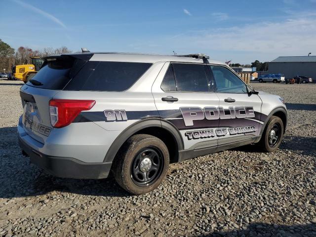 1FM5K8ABXNGA99435 - 2022 FORD EXPLORER POLICE INTERCEPTOR GRAY photo 3