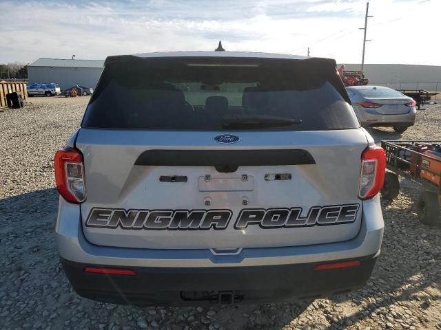1FM5K8ABXNGA99435 - 2022 FORD EXPLORER POLICE INTERCEPTOR Մոխրագույն լուսանկար 6