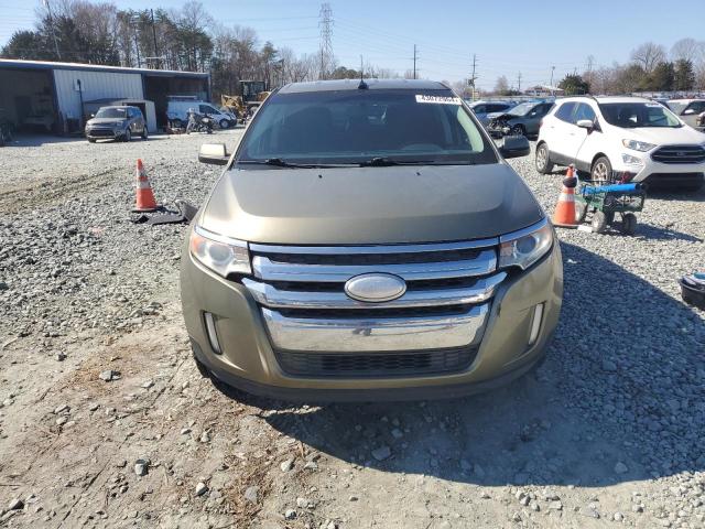 2FMDK3JC7CBA19746 - 2012 FORD EDGE SEL GREEN photo 5