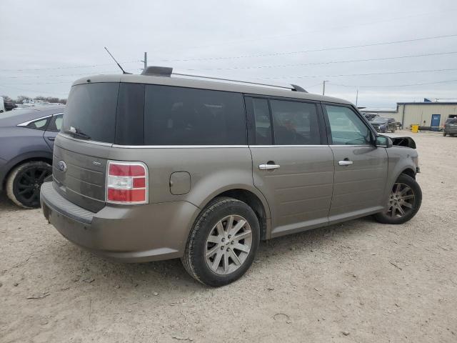 2FMGK5CCXCBD07413 - 2012 FORD FLEX SEL GRAY photo 3