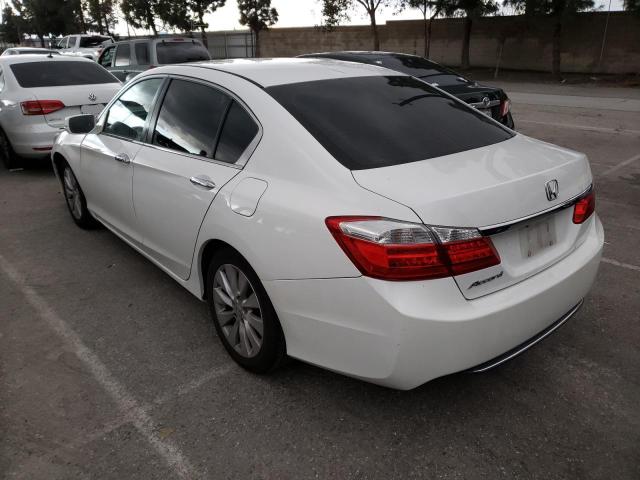 1HGCR2F81DA156819 - 2013 HONDA ACCORD EXL WHITE photo 2