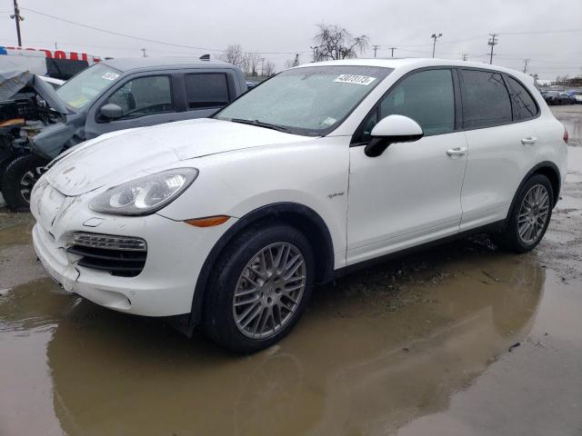 WP1AE2A28CLA92834 - 2012 PORSCHE CAYENNE S HYBRID WHITE photo 1