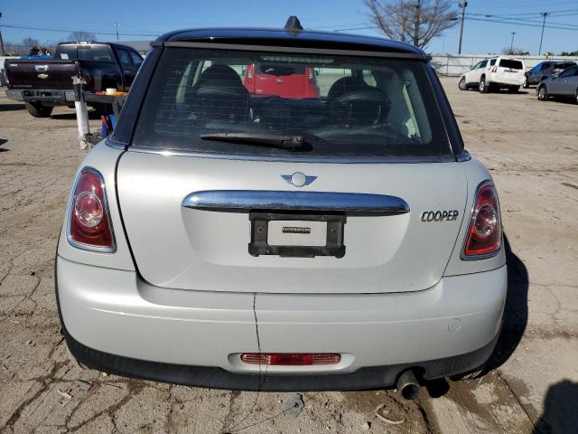 WMWSU3C50DT678111 - 2013 MINI COOPER WHITE photo 6