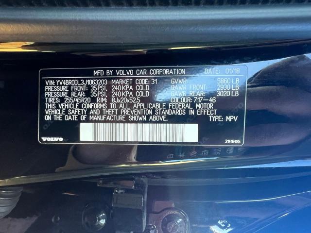 YV4BR0DL3J1063203 - 2018 VOLVO XC60 T8 INSCRIPTION BLACK photo 10