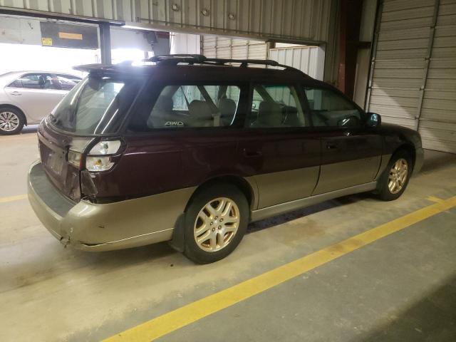 4S3BH6863Y7667550 - 2000 SUBARU OUTBACK OUTBACK LIMITED MAROON photo 3