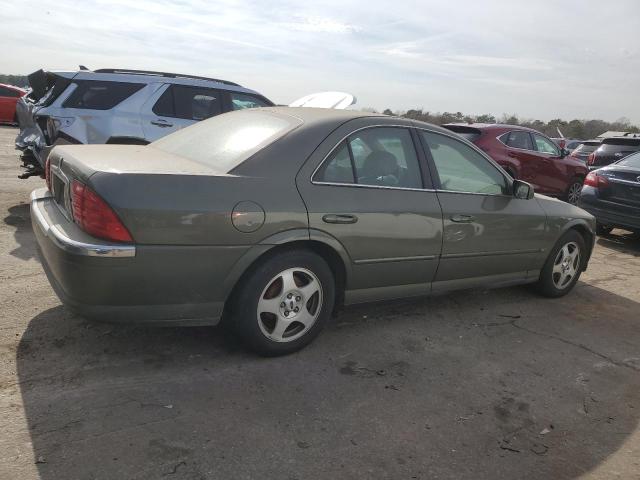 1LNHM86S5YY852576 - 2000 LINCOLN LS GREEN photo 3