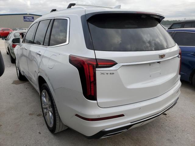 1GYKPCRS9LZ207121 - 2020 CADILLAC XT6 PREMIUM LUXURY WHITE photo 2