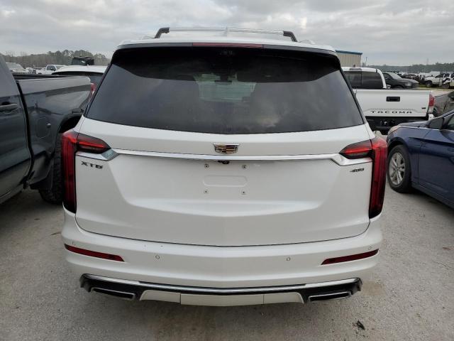 1GYKPCRS9LZ207121 - 2020 CADILLAC XT6 PREMIUM LUXURY WHITE photo 6