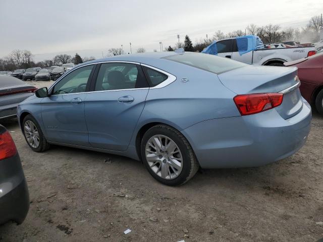 1G11Y5SL2EU158771 - 2014 CHEVROLET IMPALA LS BLUE photo 2