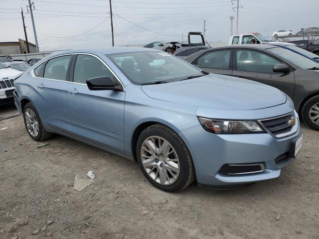 1G11Y5SL2EU158771 - 2014 CHEVROLET IMPALA LS BLUE photo 4