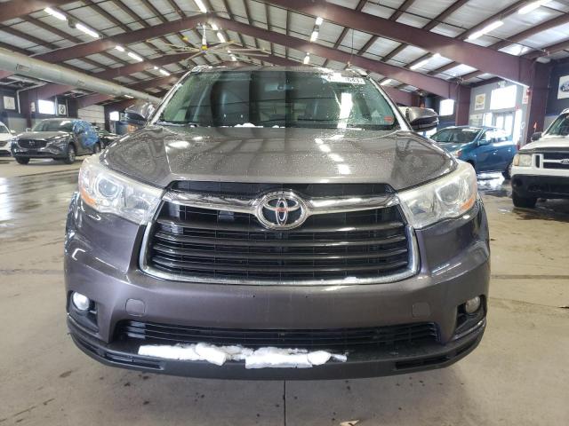 5TDJKRFH2ES029794 - 2014 TOYOTA HIGHLANDER XLE GRAY photo 5