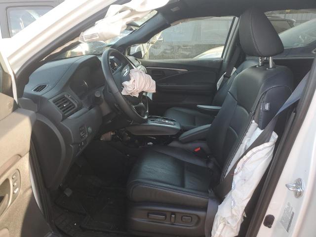 5FNYF7H51NB003010 - 2022 HONDA PASSPORT EXL 白色 照片 7