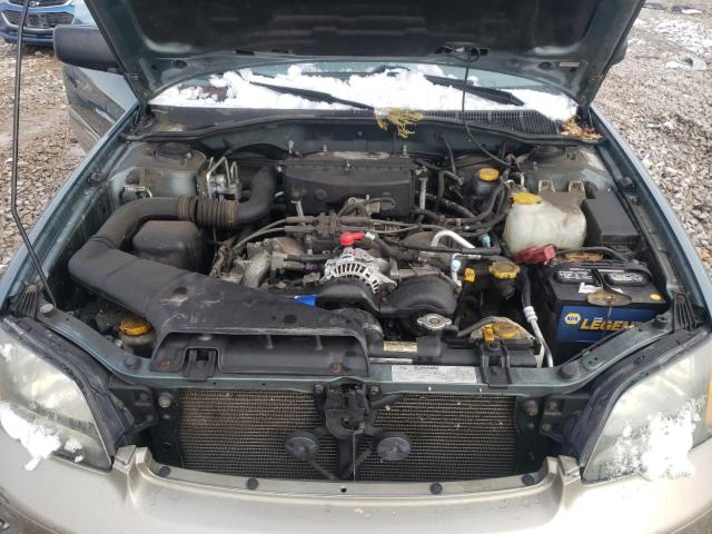 4S3BH675127660743 - 2002 SUBARU LEGACY OUTBACK AWP 绿色 照片 11
