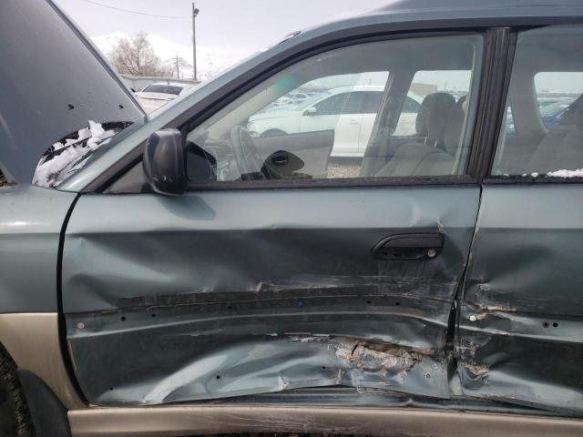 4S3BH675127660743 - 2002 SUBARU LEGACY OUTBACK AWP 绿色 照片 7