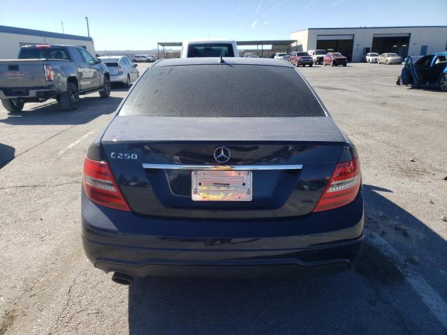 WDDGF4HB0DA779187 - 2013 MERCEDES-BENZ C 250 BLUE photo 6