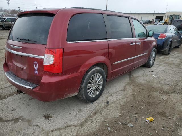 2C4RC1CG2DR590260 - 2013 CHRYSLER TOWN & COU TOURING L MAROON photo 3