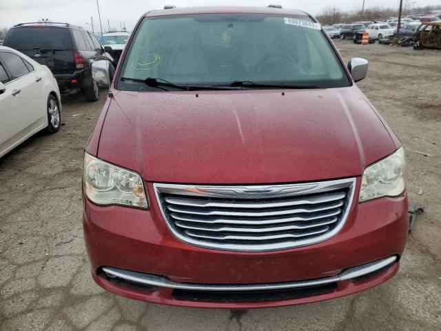 2C4RC1CG2DR590260 - 2013 CHRYSLER TOWN & COU TOURING L MAROON photo 5