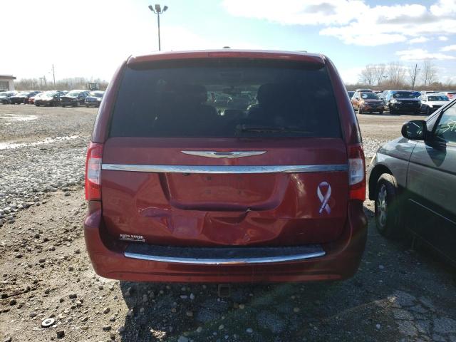 2C4RC1CG2DR590260 - 2013 CHRYSLER TOWN & COU TOURING L MAROON photo 6