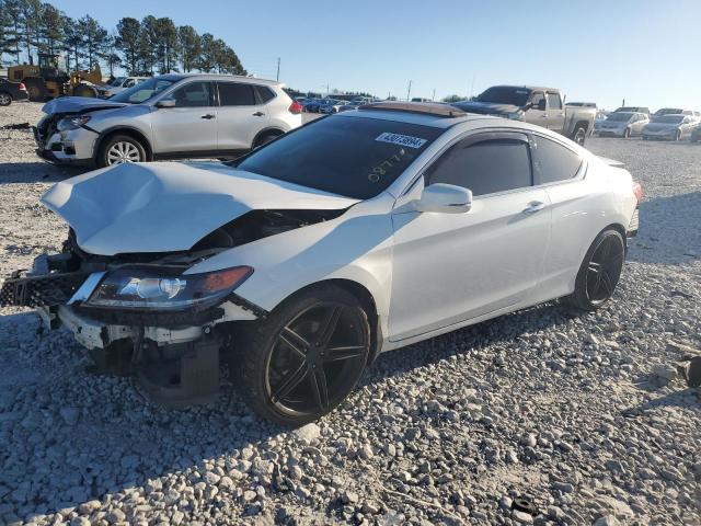 1HGCT2B80FA000877 - 2015 HONDA ACCORD EXL WHITE photo 1