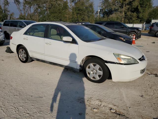 1HGCM56425A021346 - 2005 HONDA ACCORD LX WHITE photo 4