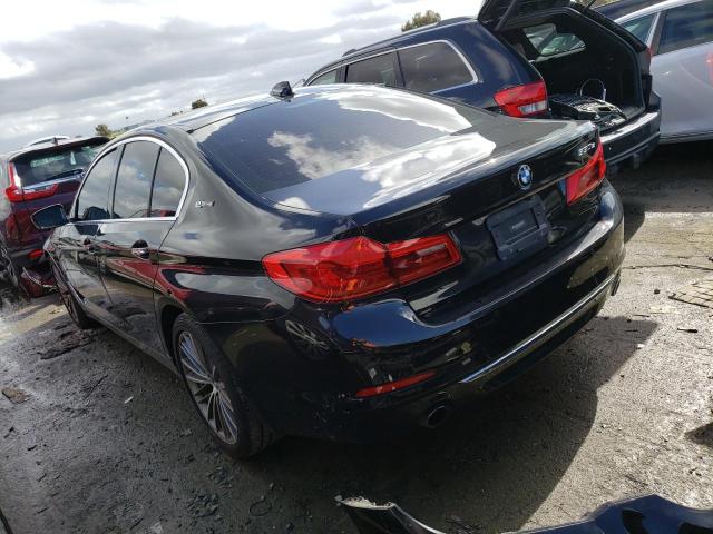 WBAJA9C54JB253127 - 2018 BMW 530E BLACK photo 2