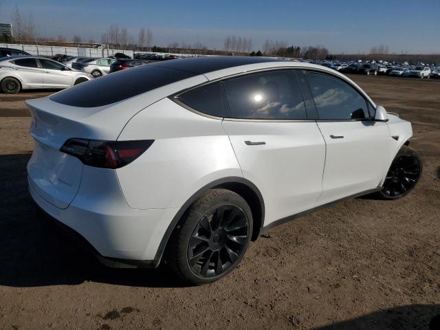 7SAYGDEE2NF449671 - 2022 TESLA MODEL Y WHITE photo 3