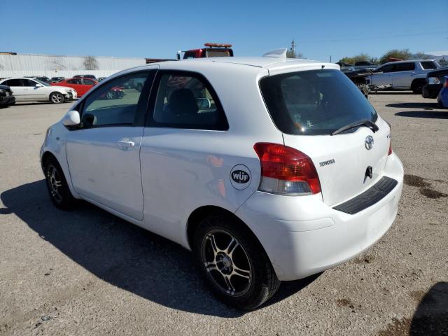 JTDJT4K37A5319510 - 2010 TOYOTA YARIS WHITE photo 2