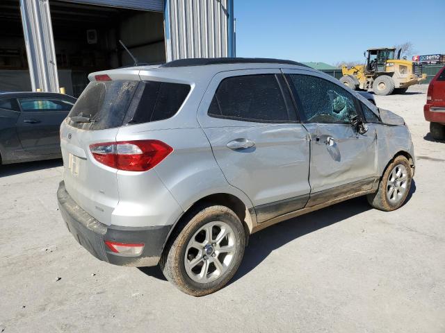 MAJ3P1TE7JC212180 - 2018 FORD ECOSPORT SE GRAY photo 3