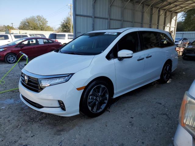 5FNRL6H94PB028772 - 2023 HONDA ODYSSEY ELITE أبيض صورة 1