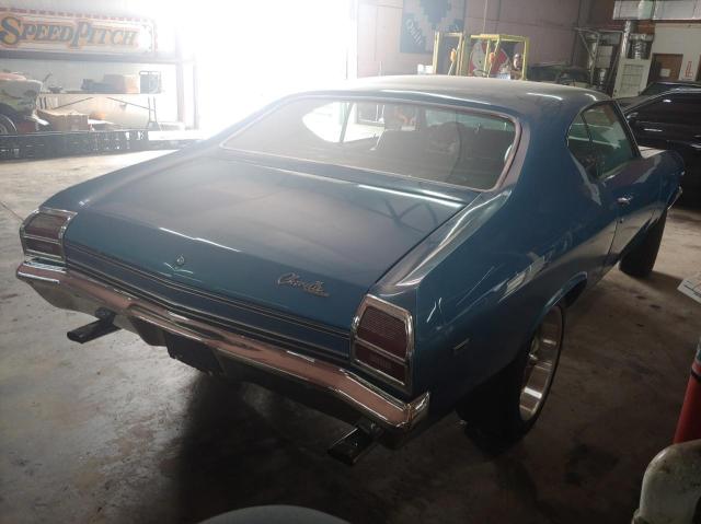 136379A345574 - 1969 CHEVROLET CHEVELLE BLUE photo 4