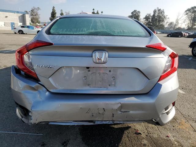 2HGFC2F62MH556161 - 2021 HONDA CIVIC LX SILVER photo 6