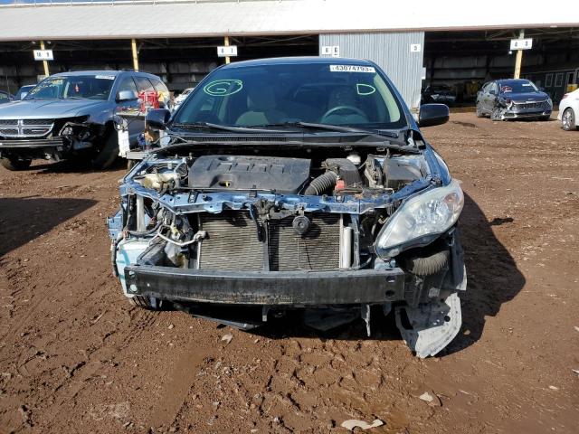 5YFBU4EE6CP070959 - 2012 TOYOTA COROLLA BASE BLUE photo 5