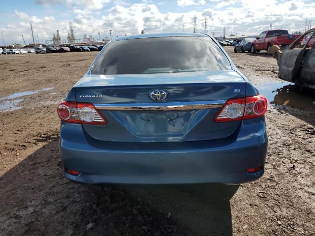 5YFBU4EE6CP070959 - 2012 TOYOTA COROLLA BASE BLUE photo 6