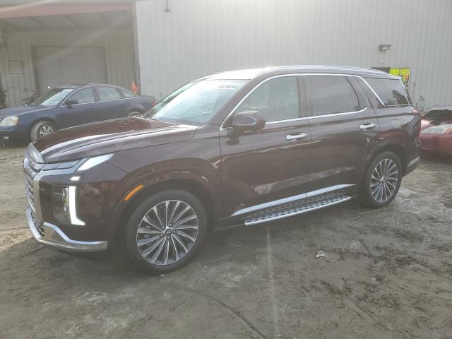 KM8R7DGE9PU569696 - 2023 HYUNDAI PALISADE CALLIGRAPHY BURGUNDY photo 1