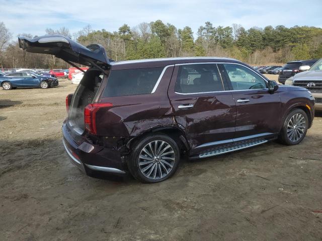 KM8R7DGE9PU569696 - 2023 HYUNDAI PALISADE CALLIGRAPHY BURGUNDY photo 3