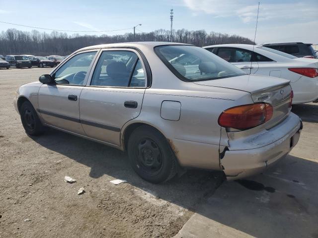1Y1SK528XXZ436343 - 1999 CHEVROLET GEO PRIZM BASE SILVER photo 2