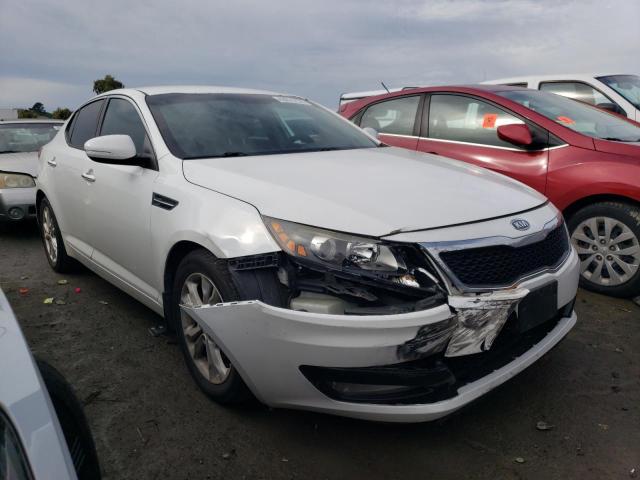 5XXGN4A75CG082104 - 2012 KIA OPTIMA EX WHITE photo 4