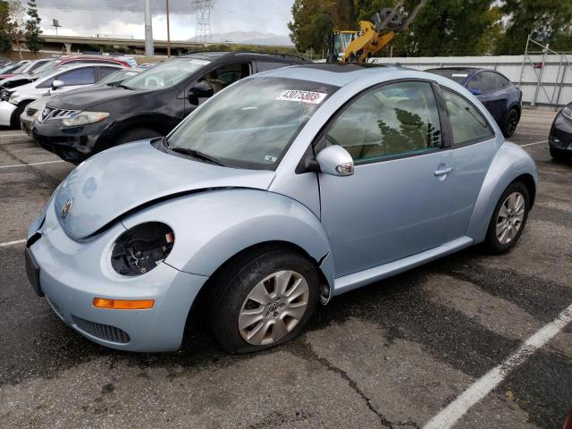 3VWRW3AG7AM027095 - 2010 VOLKSWAGEN NEW BEETLE BLUE photo 1