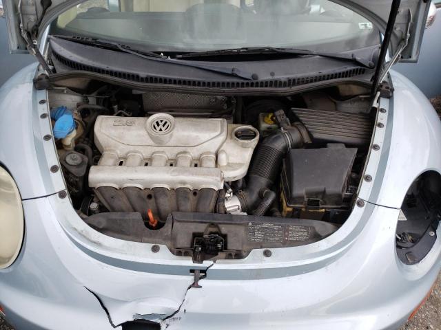 3VWRW3AG7AM027095 - 2010 VOLKSWAGEN NEW BEETLE BLUE photo 11